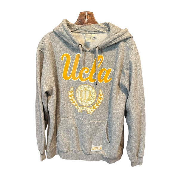 H&M UCLA Gray and Yellow Hoodie - Picture 1 of 4